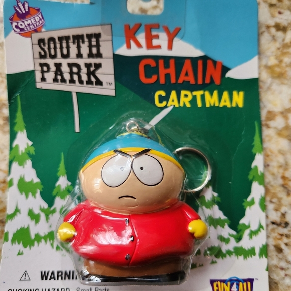 New Vintage South Park Key Chain Set - Of 6 Multicolor - Picture 9 of 15